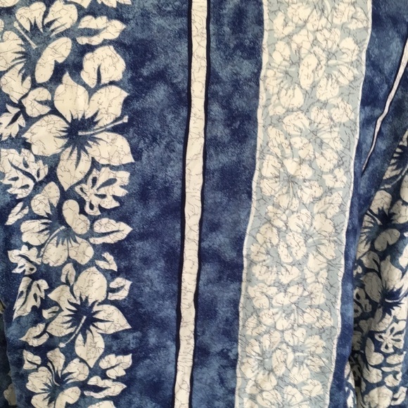 Vintage Jo Hardin Blue Floral Tie In Front Thin Cardigan - Picture 7 of 8